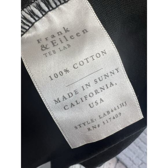 Frank And Eileen Nicole Black Collared Popover Dress Raw Hem Women’s Size XS - Picture 5 of 9